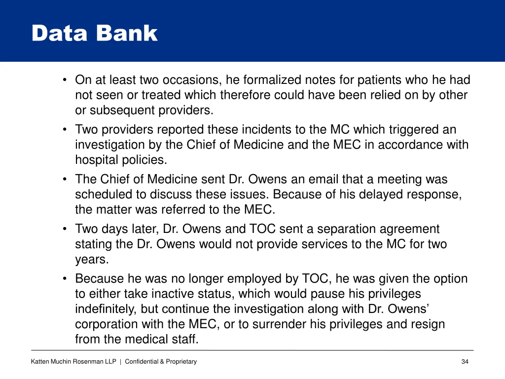 data bank 6