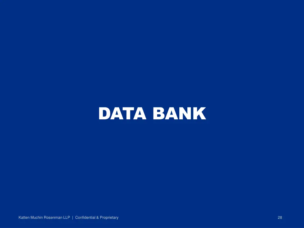 data bank