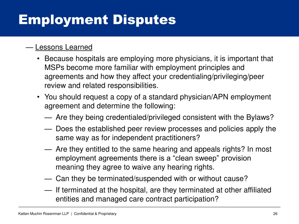 employment disputes 12