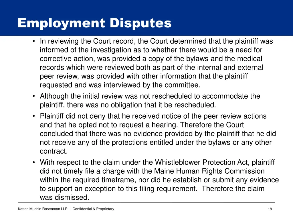 employment disputes 4