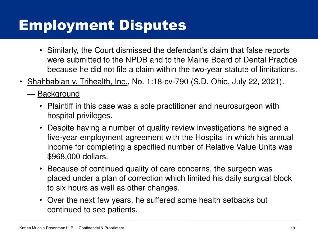 employment disputes 5
