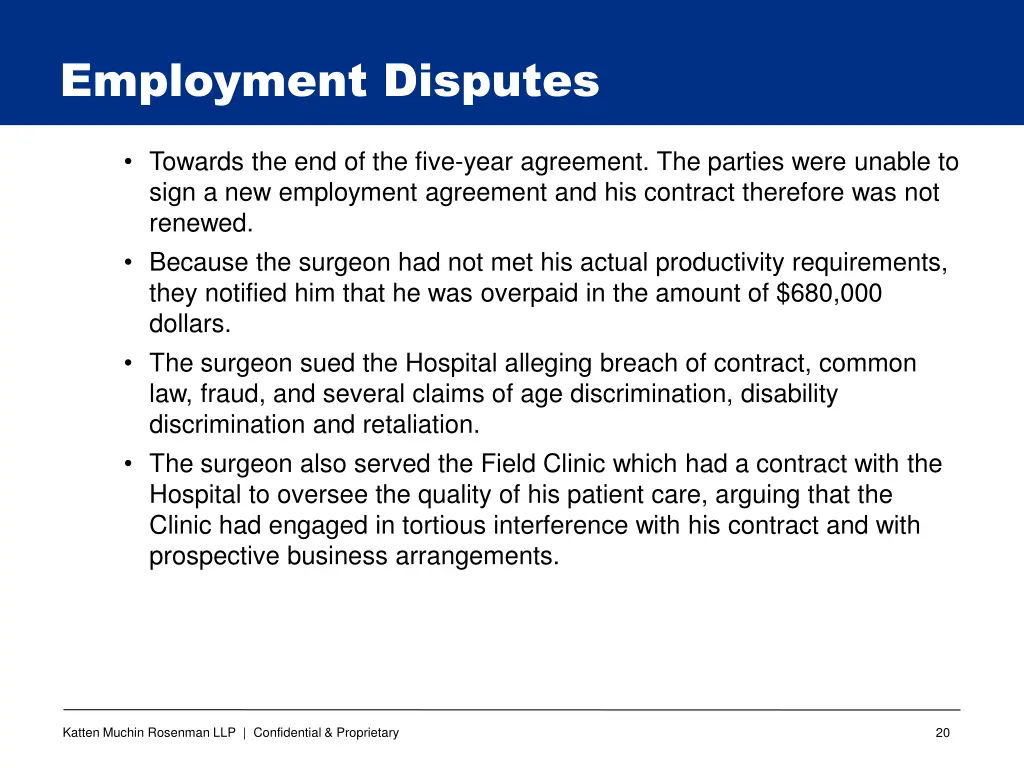 employment disputes 6