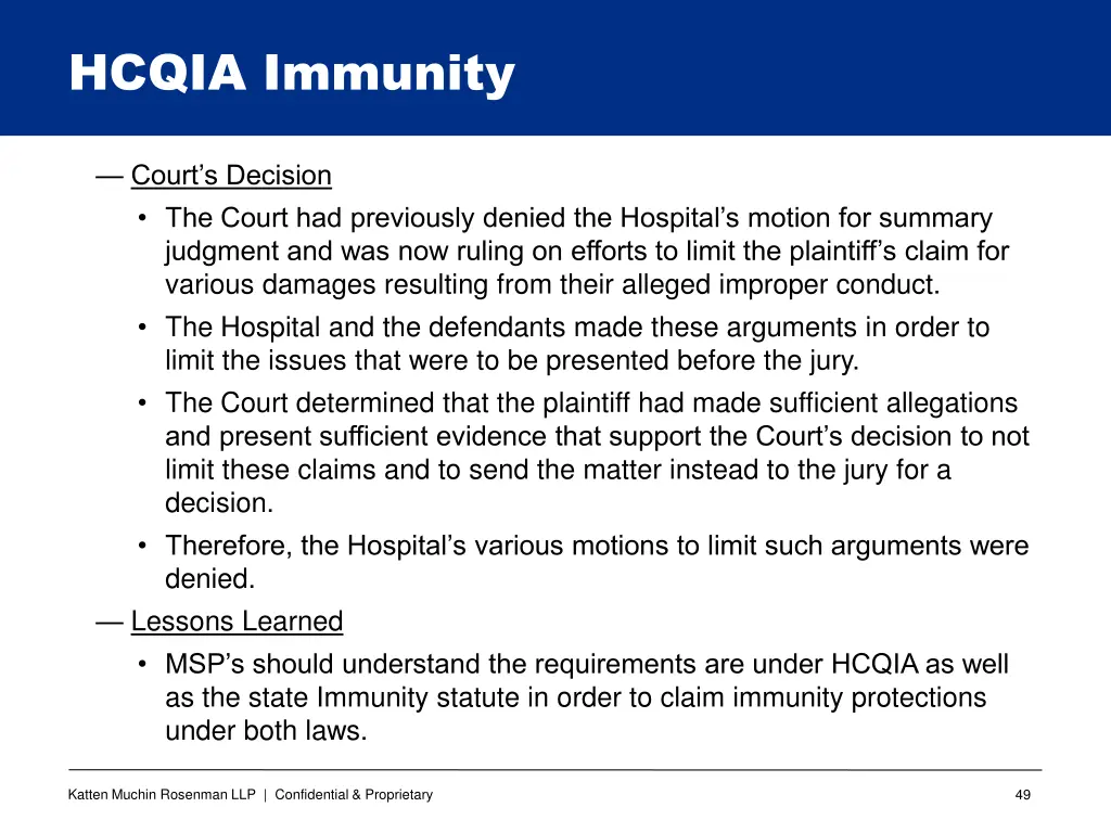 hcqia immunity 9