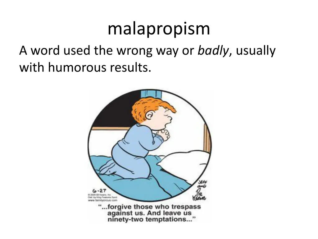 malapropism