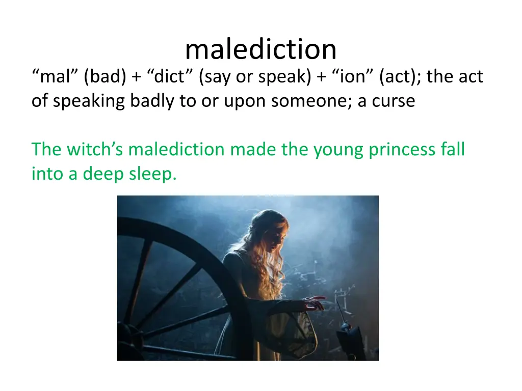 malediction