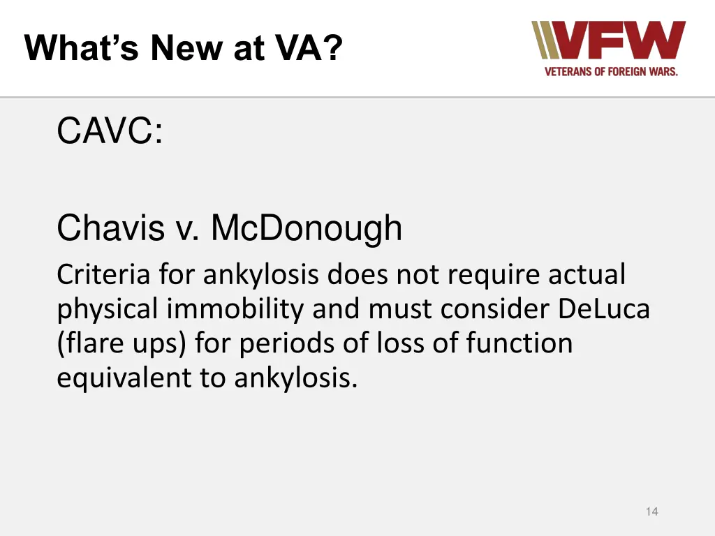 what s new at va 11