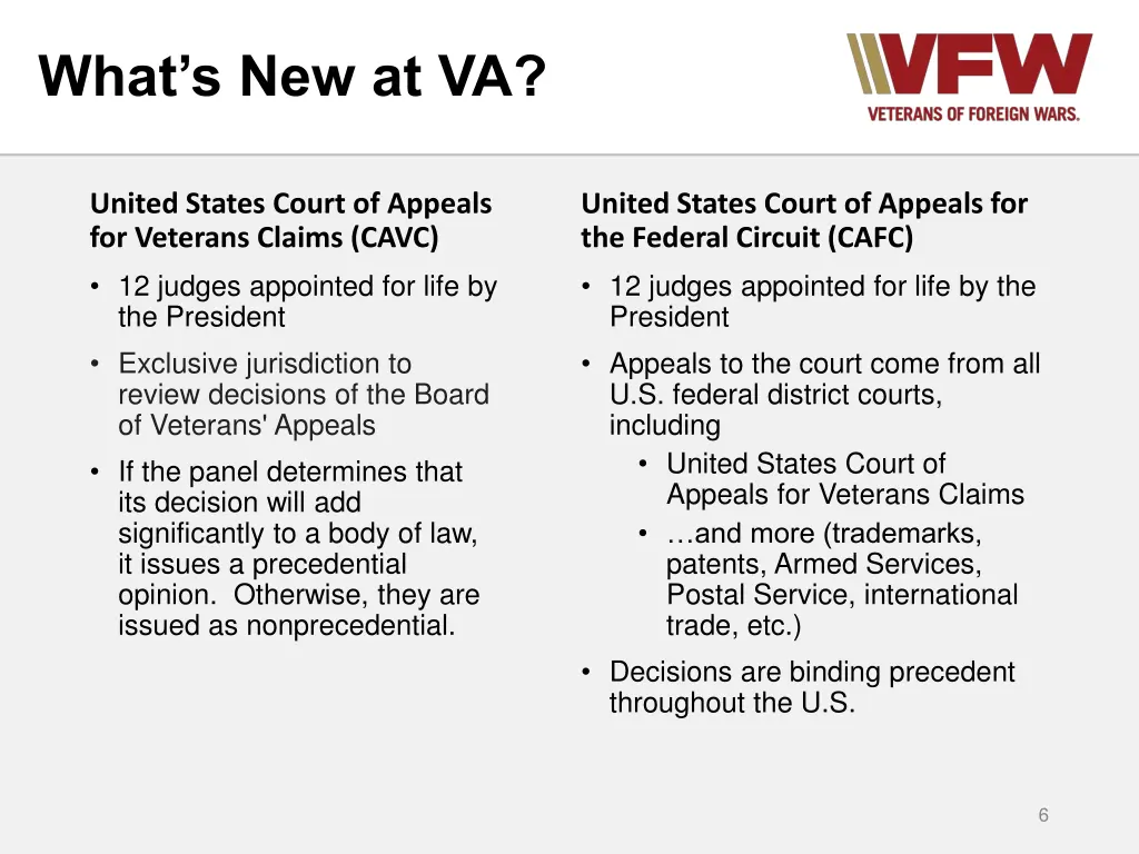 what s new at va 3