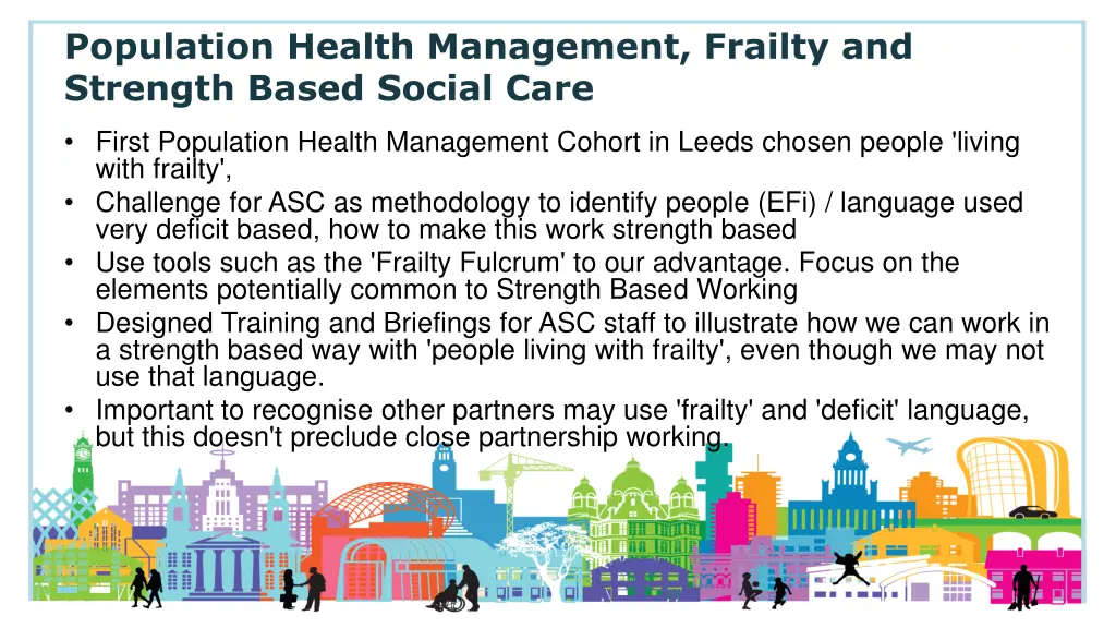population health management frailty and strength