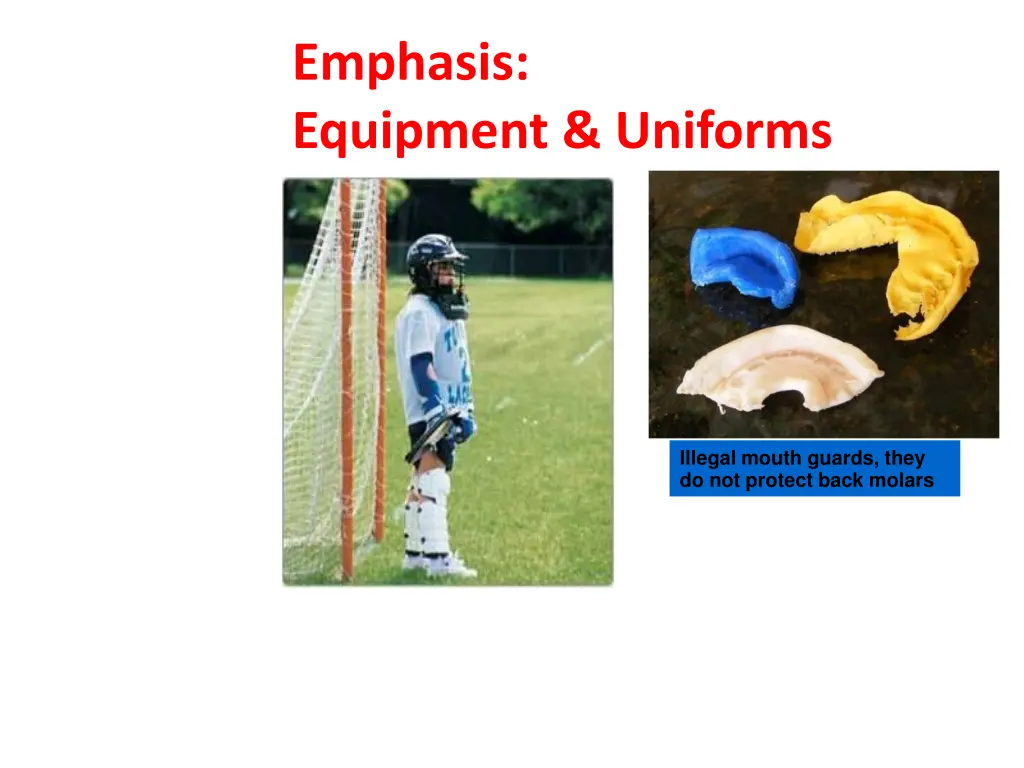 emphasis equipment uniforms