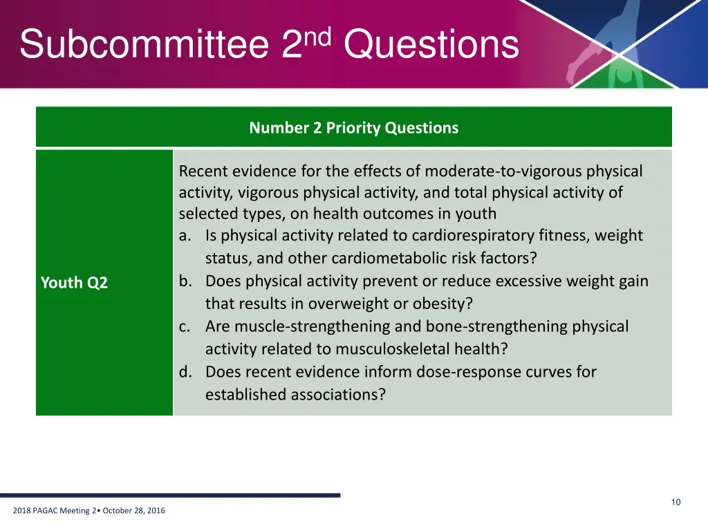 subcommittee 2 nd questions 4