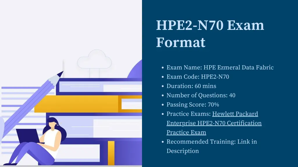 hpe2 n70 exam format