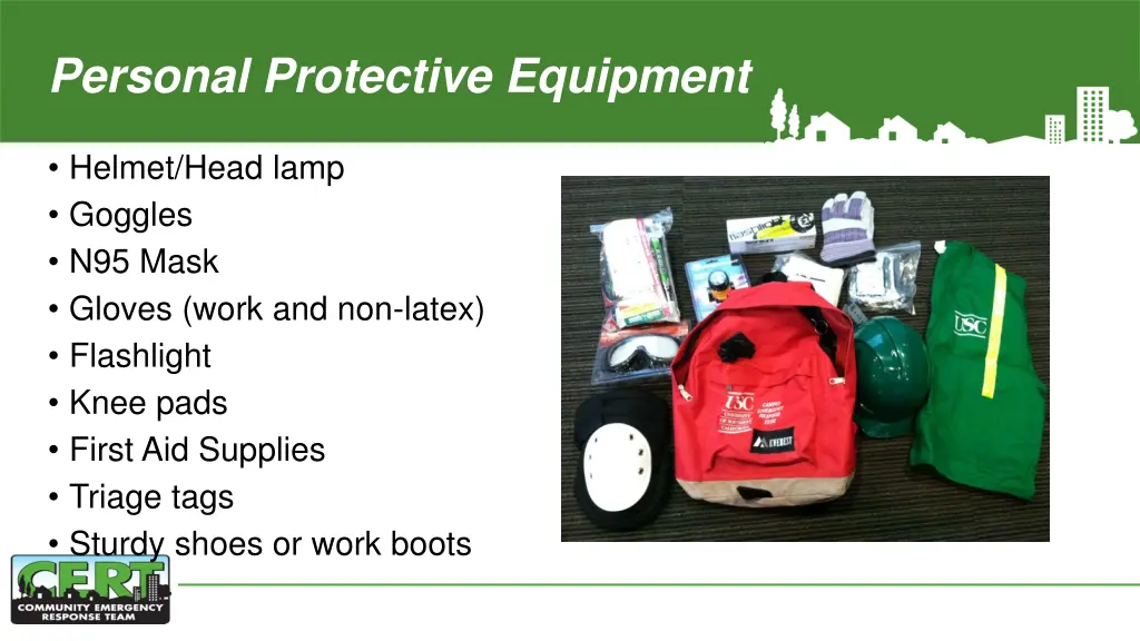 personal protective equipment