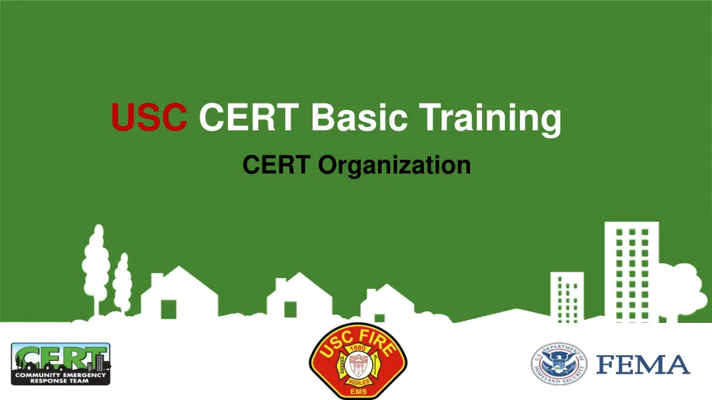 usc cert basic training