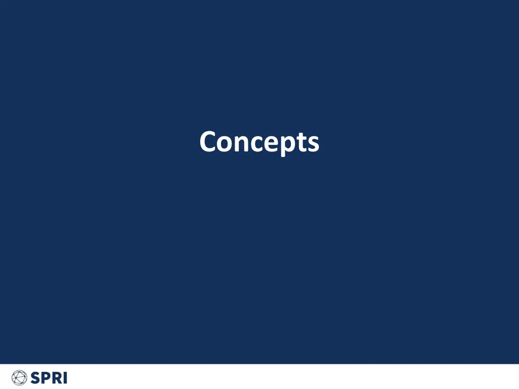 concepts