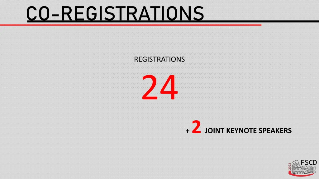 co registrations