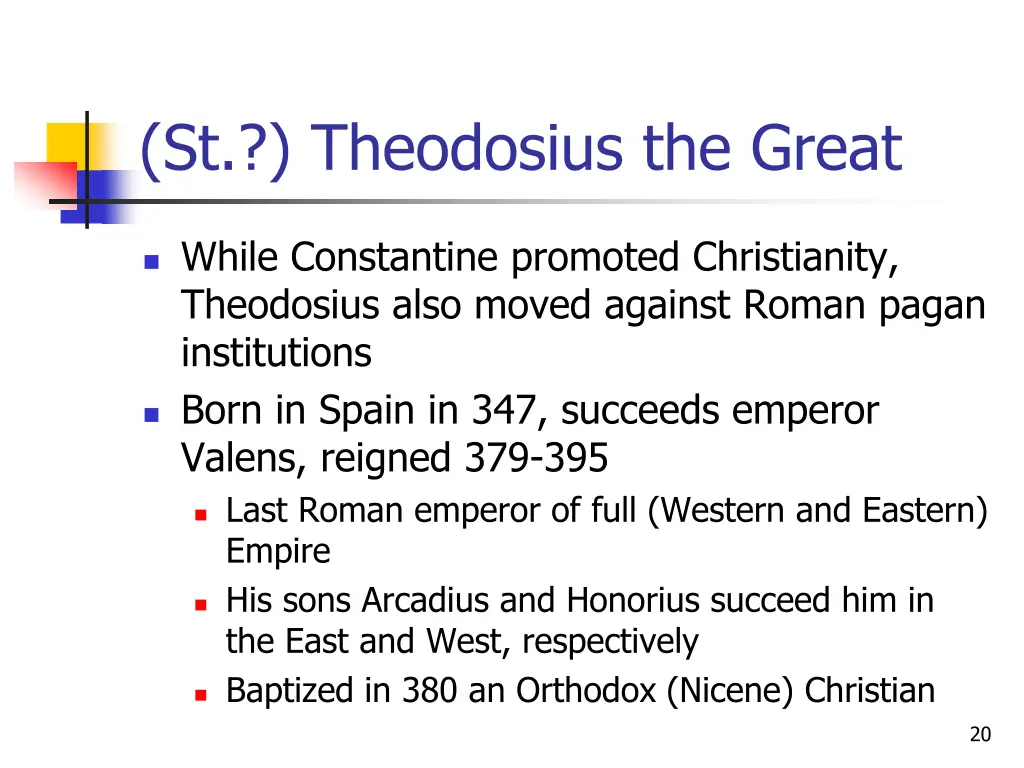 st theodosius the great