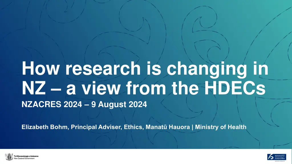 how research is changing in nz a view from