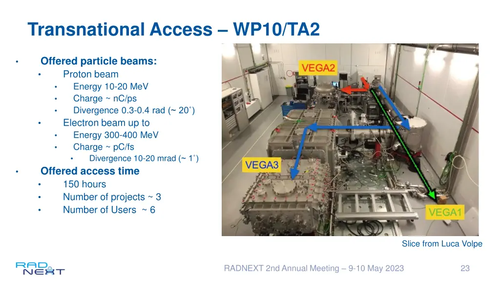 transnational access wp10 ta2