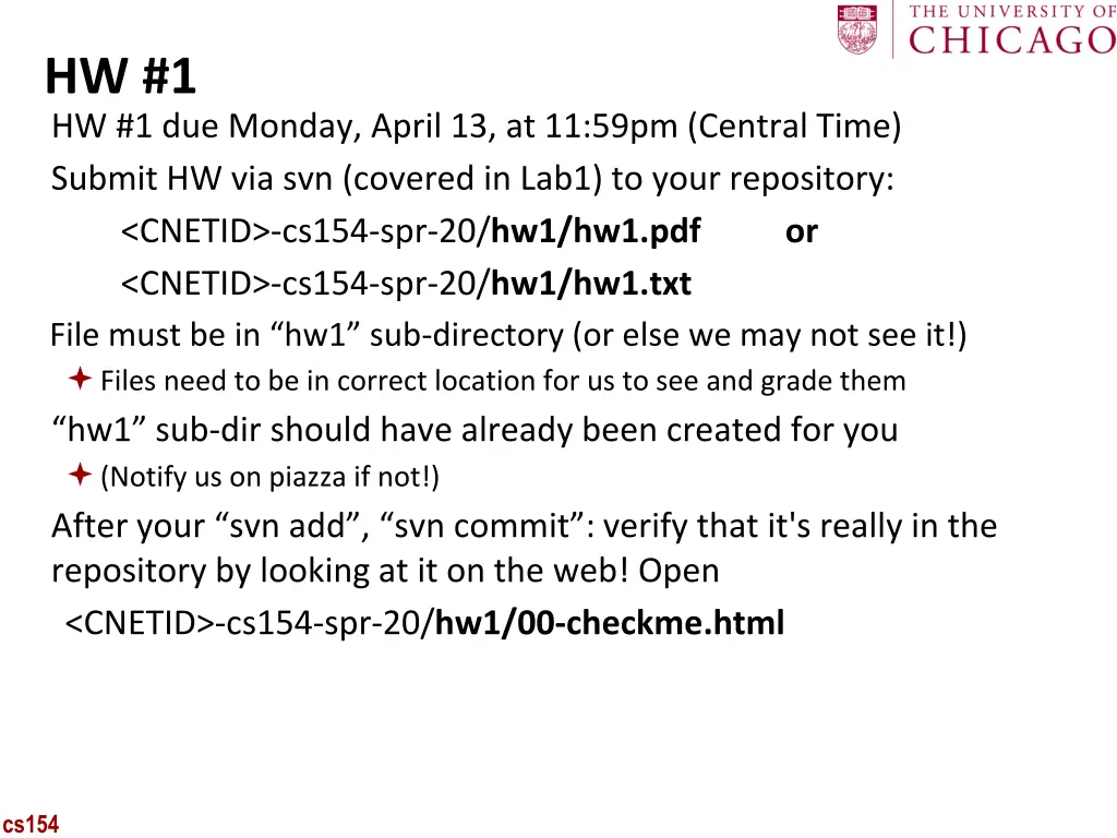 hw 1 hw 1 due monday april 13 at 11 59pm central