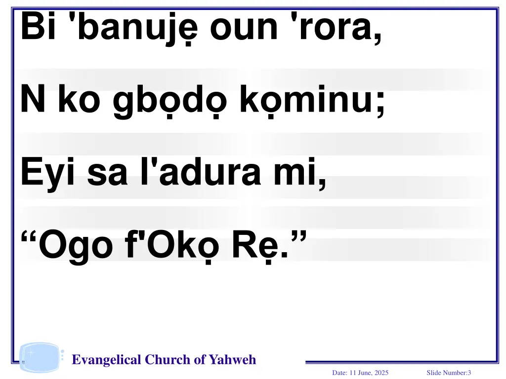bi banuj oun rora