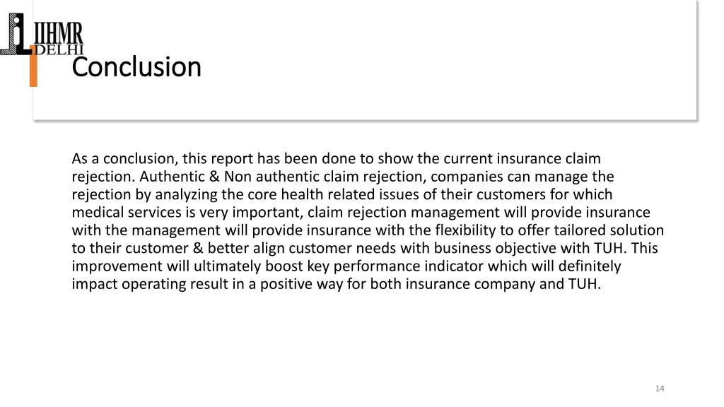 conclusion conclusion