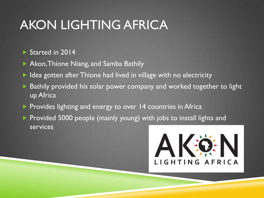 akon lighting africa
