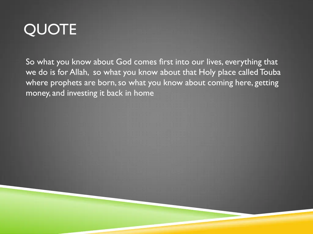 quote