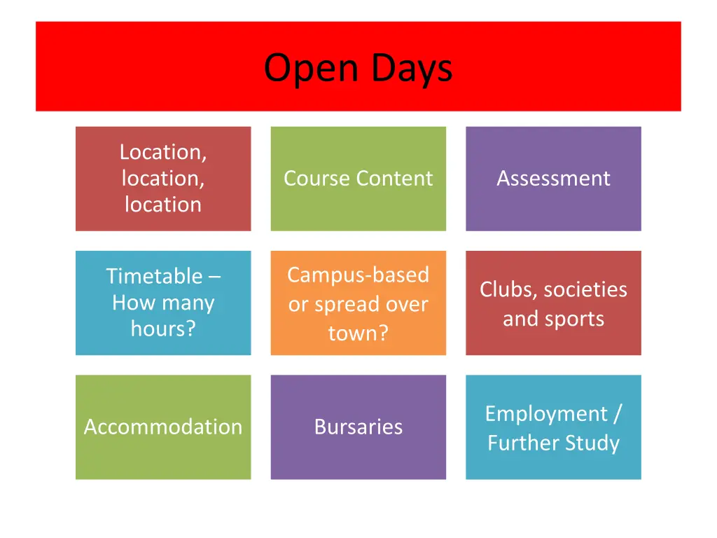 open days