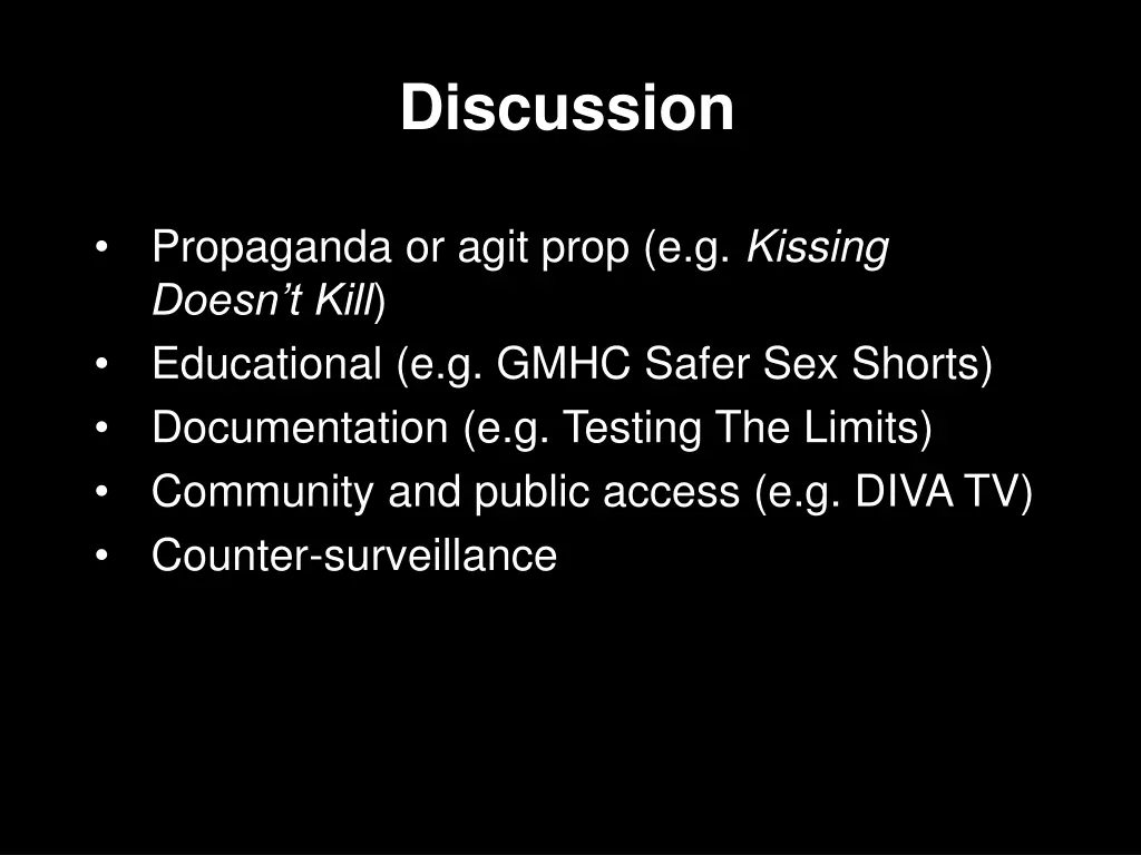 discussion 6