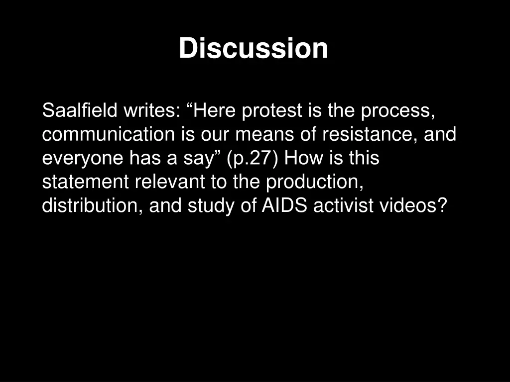 discussion 9