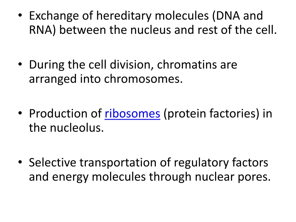 exchange of hereditary molecules