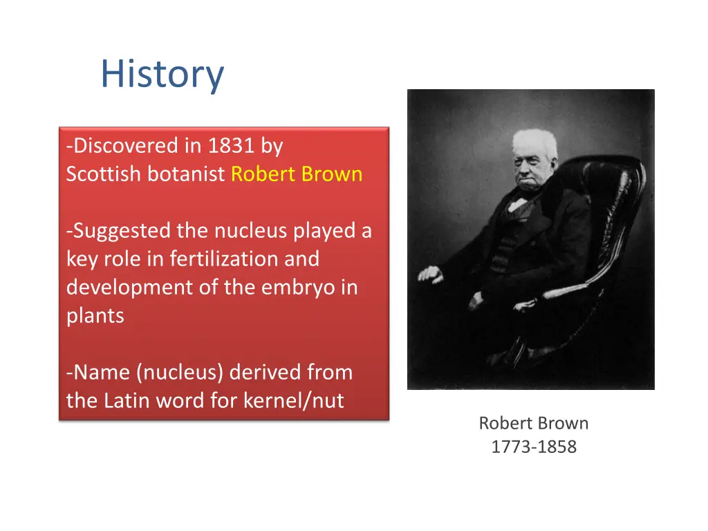 history
