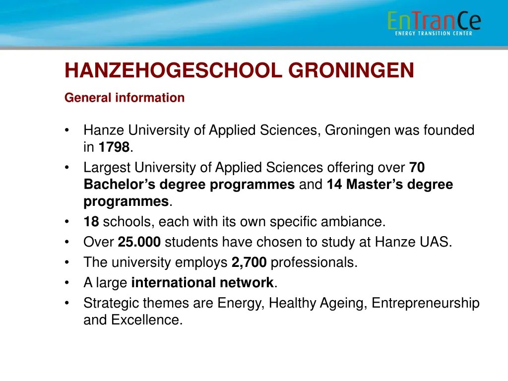 hanzehogeschool groningen