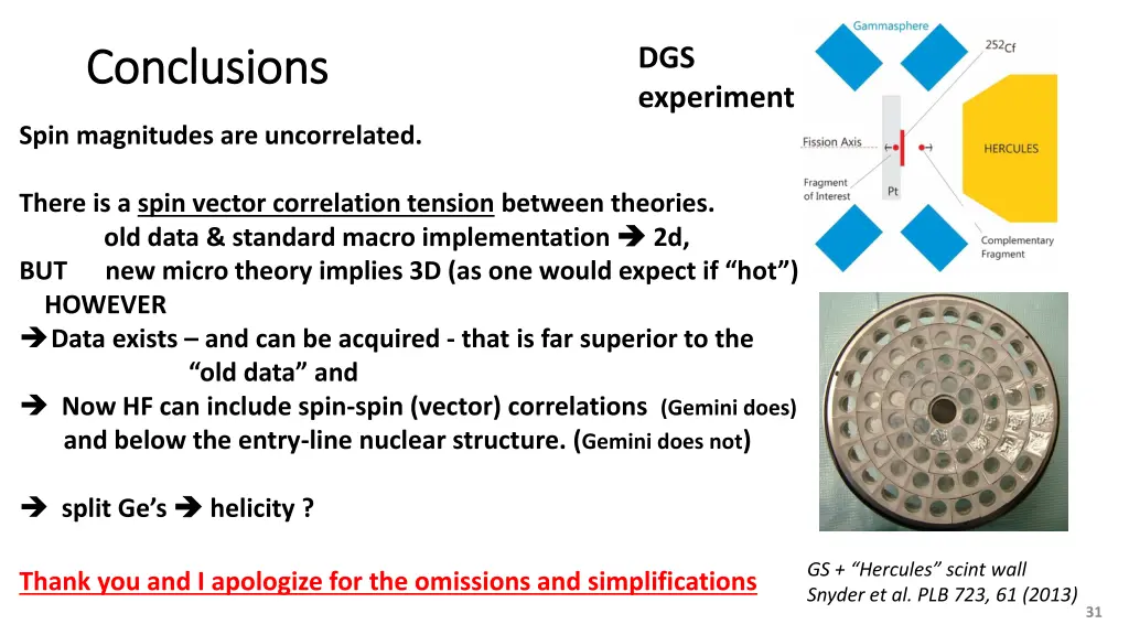 dgs experiment