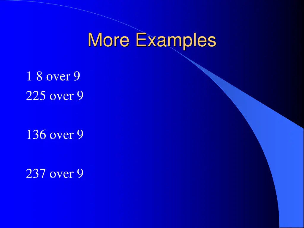 more examples 1