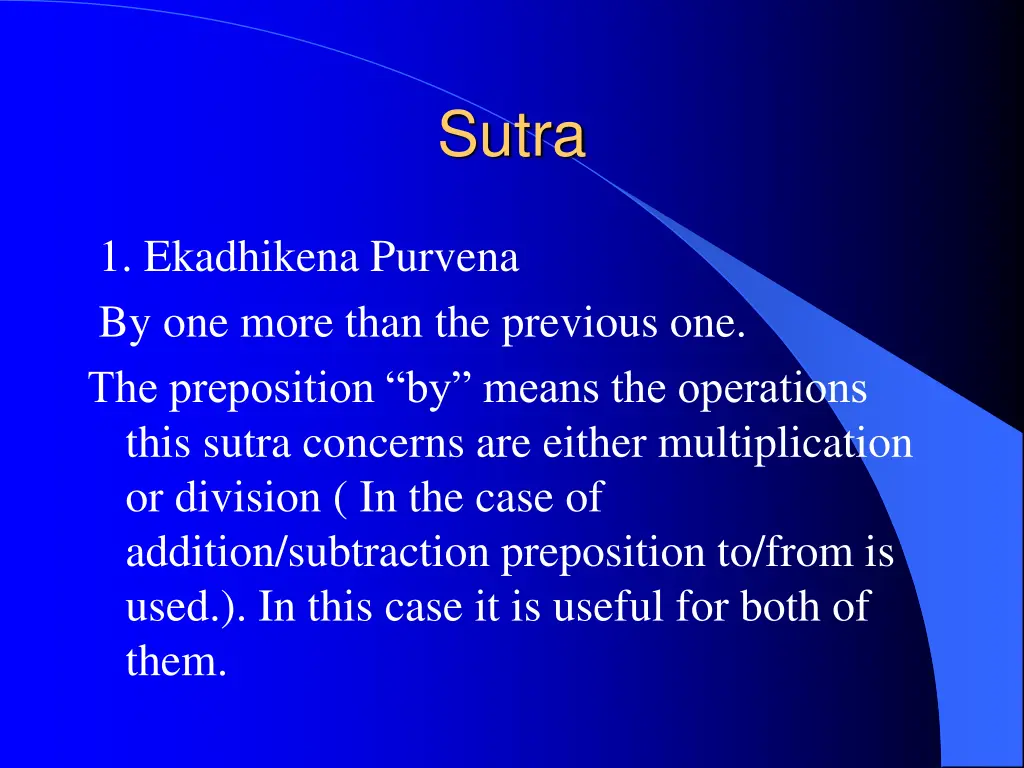 sutra