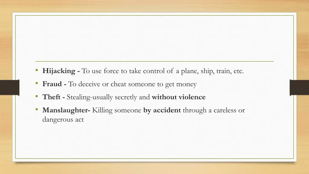 hijacking to use force to take control of a plane