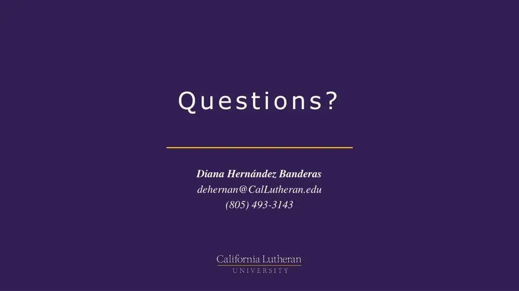 questions