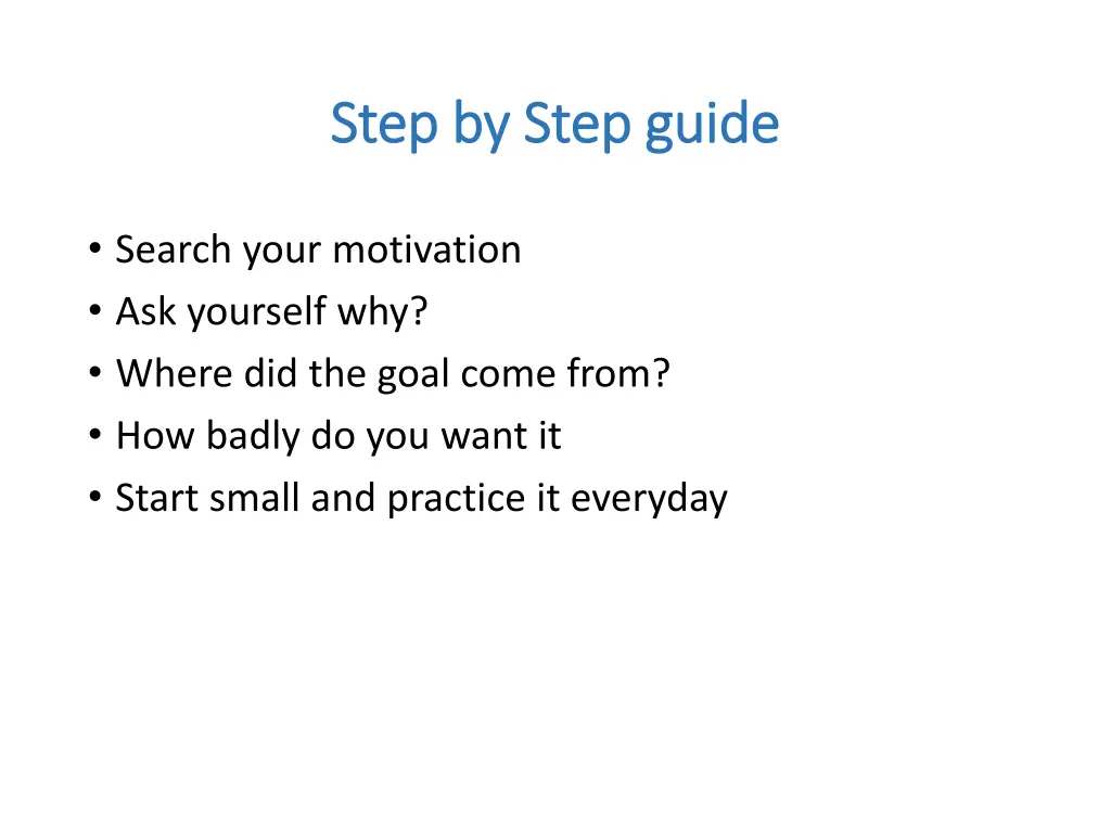 step by step guide step by step guide