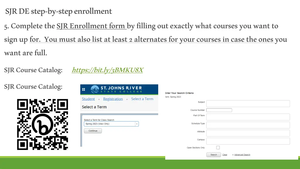 sjr de step by step enrollment 5 complete