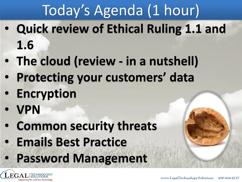 today s agenda 1 hour quick review of ethical
