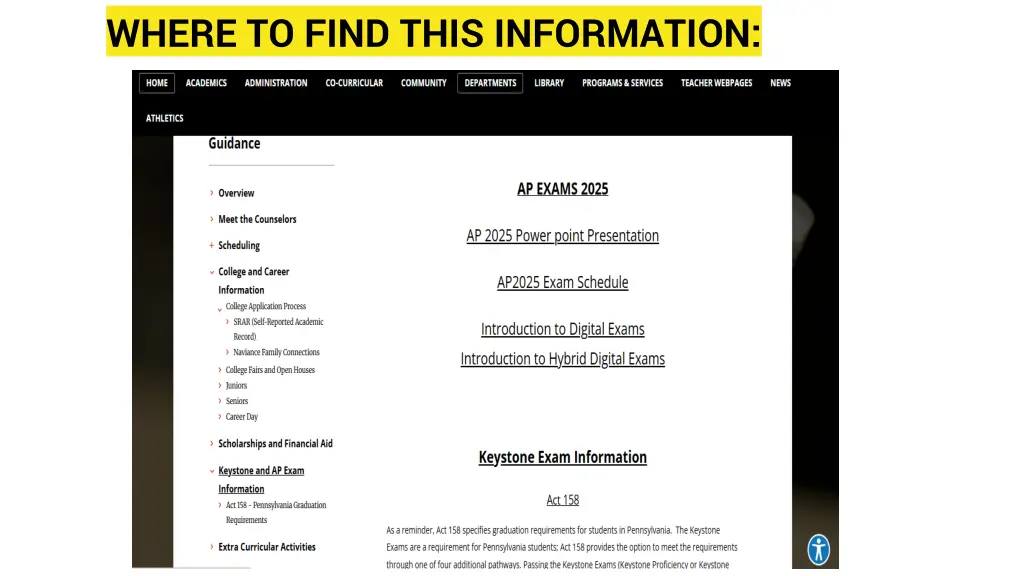 where to find this information