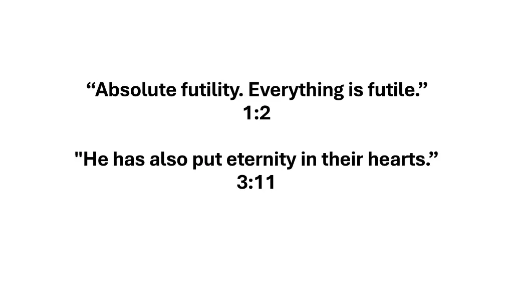 absolute futility everything is futile 1 2