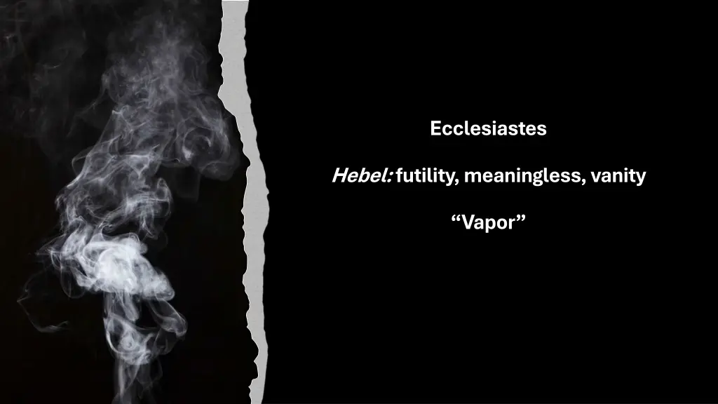 ecclesiastes