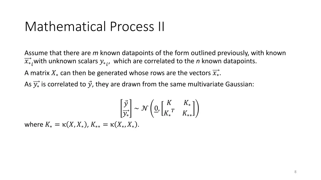 mathematical process ii