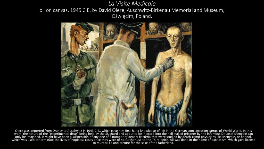 la visite medicale