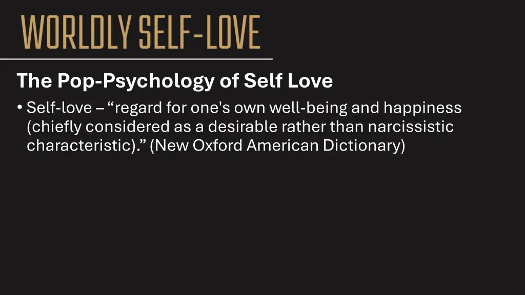 the pop psychology of self love self love regard