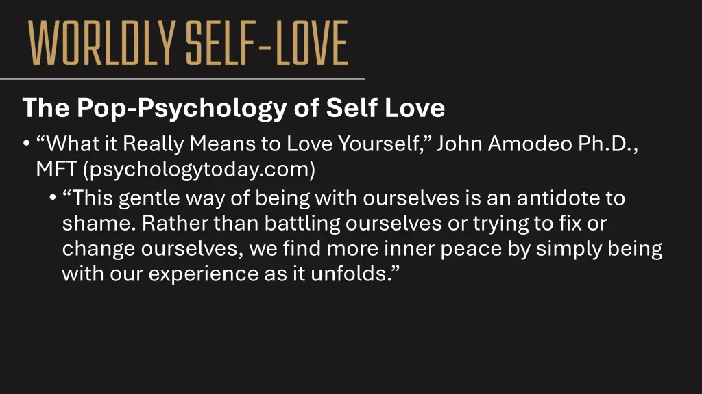 the pop psychology of self love what it really 1