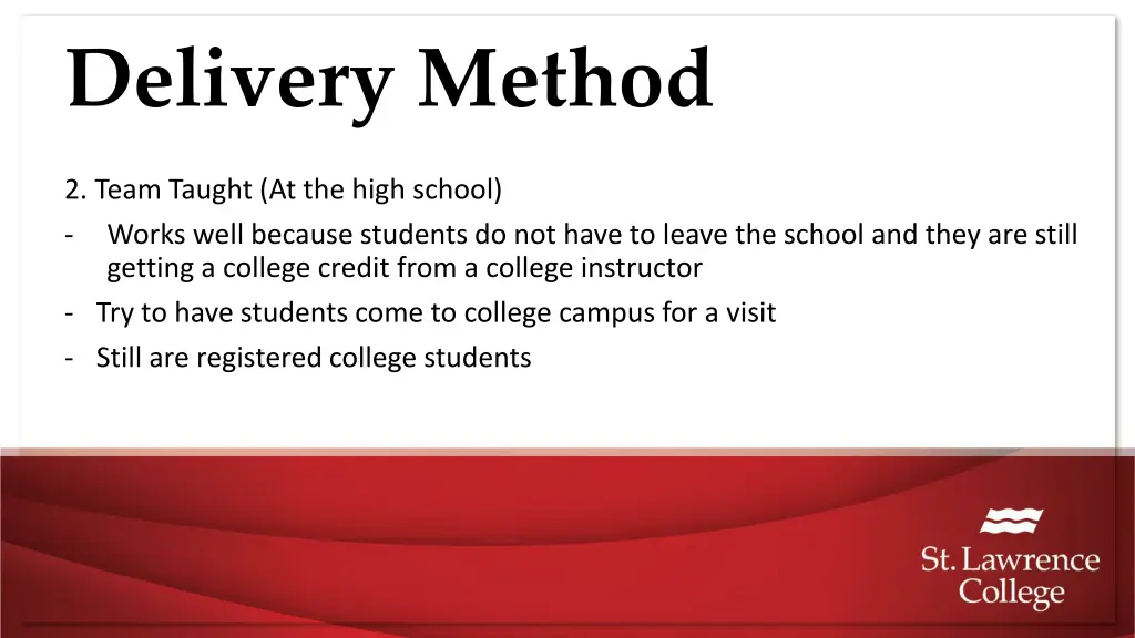 delivery method 1
