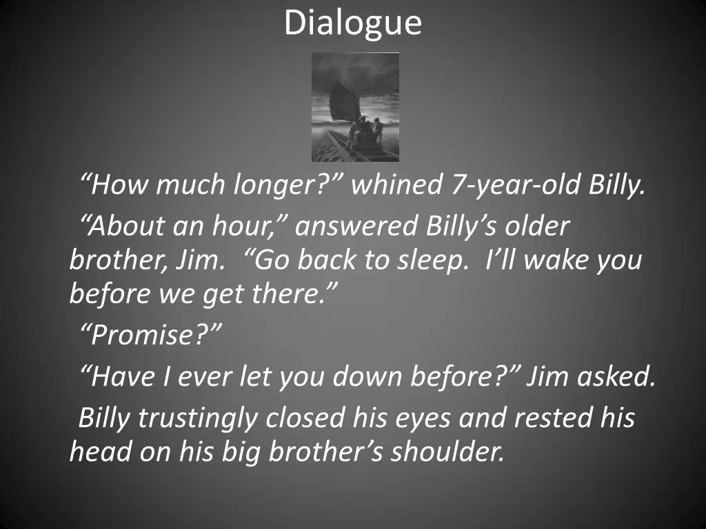 dialogue